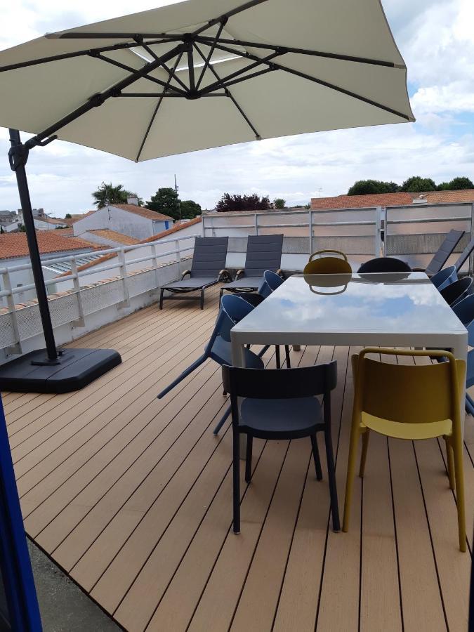 Appart Pour 8 Au Coeur De Noirmoutier - Terrasse Esterno foto